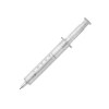 Stylo seringue transparent