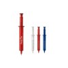Stylo seringue transparent