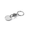 Porte-clés jeton de caddie