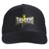 Casquette de baseball avec visière en mousse, visière préformée, arrière en plastique et tissu maillé pour une ventilation optimale