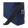 Sac bandoulière/porte-documents en polyester 600D avec poche principale spacieuse, 2 pochettes pour stylos et bandoulière réglable