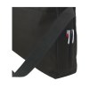 Sac bandoulière/porte-documents en polyester 600D avec poche principale spacieuse, 2 pochettes pour stylos et bandoulière réglable