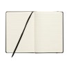 Bloc-notes format A4 avec environ 96 feuilles / 192 pages de couleur crème, papier ligné (80 g/m²) certifié FSC Mix