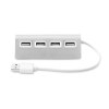 ALUHUB - Duplicateur USB 4 ports