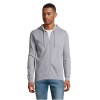 Veste zippée à capuche unisexe - STONE