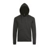 Veste zippée à capuche unisexe - STONE