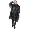 Poncho jetable pour la pluie avec pochette de rangement Ziva
