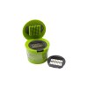 Coupe-ail en acier inoxydable et plastique Rosetta