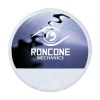 Boîte distributrice en plastique rond rempli d'environ 12 g (55 pcs) de bonbons sans sucre à la menthe