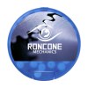 Boîte distributrice en plastique rond rempli d'environ 12 g (55 pcs) de bonbons sans sucre à la menthe