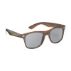 Lunettes de soleil classiques imitation bois