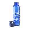 Bouteille d'eau luxueuse et réutilisable en plastique PCTG SK
