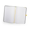 CORBIN. Bloc notes A5 en PU avec pages lignées