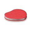GLOW HEART - Miroir en cœur, en PU
