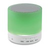 ROUND WHITE - Haut-parleur Rond avec LED