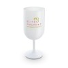 VERRE A PIED EN PLASTIQUE REUTILISABLE PP 18 cl RAS BORD