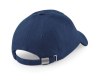 Casquette homme profil bas en coton brossé - 6 panneaux