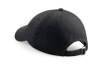 Casquette profil bas en coton drill - 6 panneaux