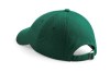 Casquette profil bas en coton drill - 6 panneaux