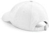 Casquette profil bas en coton drill - 6 panneaux