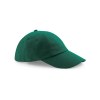 Casquette profil bas en coton drill - 6 panneaux