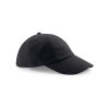 Casquette profil bas en coton drill - 6 panneaux