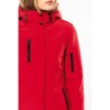 Parka softshell doublée capuche femme