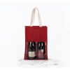 Sac porte-bouteilles en jute