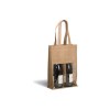 Sac porte-bouteilles en jute
