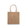 Sac style cabas en toile de jute - petit modèle