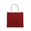 Sac style cabas en toile de jute - modèle moyen