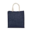 Sac style cabas en toile de jute - grand modèle