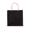Sac style cabas en toile de jute - grand modèle