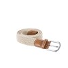 Ceinture tressée élastiquée