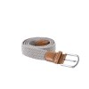 Ceinture tressée élastiquée