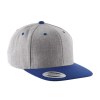 Casquette visière plate - 6 panneaux