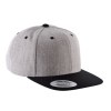 Casquette visière plate - 6 panneaux