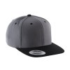 Casquette visière plate - 6 panneaux