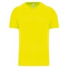 T-shirt de sport manches courtes col v homme