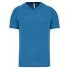 T-shirt de sport manches courtes col v homme