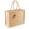 Sac shopping classique en jute