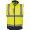 Bodywarmer softshell haute visibilité