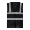 Gilet haute visibilité à maille ajourée recyclée
