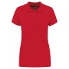 Polo piqué manches courtes femme