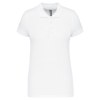 Polo piqué manches courtes femme