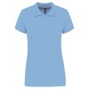 Polo piqué manches courtes femme