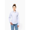 Chemise popeline manches longues femme