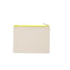 Pochette en coton canvas - modèle moyen