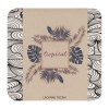 Sous-verre carre 9,3 cm s/cde