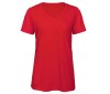 Tee-shirt col v femme tri-blend